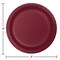 Touch Of Color 7" Burgundy Red Dessert Plates 240 PK 793122B - alternate 2